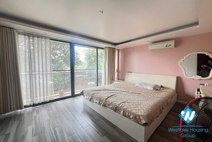 Beautiful house with 4 bedrooms for rent in Dang Thai Mai, near the lake .